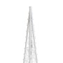 Cono de luz LED decorativo acrílico blanco frío 60/90/120 cm