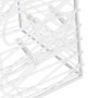 Cono de luz LED decorativo acrílico azul 60/90/120 cm