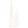 Cono de luz LED decorativo acrílico multicolor 60/90/120 cm
