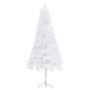 Árbol de Navidad artificial de esquina blanco 240 cm PVC