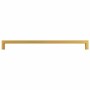 Tiradores para armarios 5 uds acero inoxidable dorado 320 mm