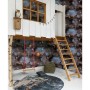 Good Vibes Blue and Black Galaxy Planets and Text Wallpaper by Noordwand, Painted paper - Ref: Foro24-440435, Price: 24,13 €,...