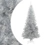 Árbol de Navidad artificial con soporte plateado PET 240 cm