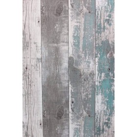 Topchic Tapete mit dunkelgrauen und blauen Holzplanken von Noordwand, Bemaltes Papier - Ref: Foro24-440462, Preis: 26,44 €, R...