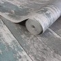 Topchic Papel de pared Wooden Planks gris oscuro y azul de Noordwand, Papel pintado - Ref: Foro24-440462, Precio: 25,10 €, De...