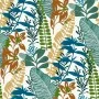 Good Vibes Tapete mit großen blauen und grünen Blättern von Noordwand, Bemaltes Papier - Ref: Foro24-440439, Preis: 29,03 €, ...