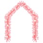 Guirnalda de Navidad con luces LED rosa 10 m