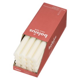 Bolsius Velas de mesa Shine 16 uds perla suave 27 