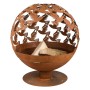Esschert Design Brazier with rusty laser cut birds by Esschert Design, Chimneys - Ref: Foro24-440999, Price: 206,23 €, Discou...