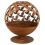 Esschert Design Brazier with rusty laser cut birds by Esschert Design, Chimneys - Ref: Foro24-440999, Price: 235,56 €, Discou...