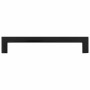 Tiradores para armarios 10 uds acero inoxidable negro 160 mm