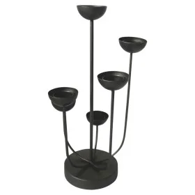 Lesli Living Mira Kerzenhalter schwarz 45,5 cm von Lesli Living, Kronleuchter - Ref: Foro24-441254, Preis: 48,67 €, Rabatt: %