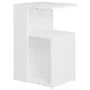 White plywood side table 36x30x56 cm by vidaXL, Side tables - Ref: Foro24-802993, Price: 28,96 €, Discount: %
