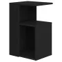 Black plywood side table 36x30x56 cm by vidaXL, Side tables - Ref: Foro24-802994, Price: 29,46 €, Discount: %