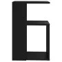 Mesa auxiliar de madera contrachapada negro 36x30x56 cm de vidaXL, Mesas auxiliares - Ref: Foro24-802994, Precio: 29,45 €, De...