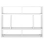 Wandregal aus glänzend weißem Sperrholz, 75 x 16 x 55 cm von vidaXL, Regale und Regale - Ref: Foro24-803008, Preis: 37,93 €, ...