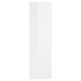 Glossy white plywood wall shelf 75x16x55 cm by vidaXL, Shelves and shelves - Ref: Foro24-803008, Price: 37,93 €, Discount: %