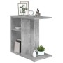Mesa auxiliar de madera contrachapada gris hormigón 50x30x50 cm de vidaXL, Mesas auxiliares - Ref: Foro24-803024, Precio: 31,...