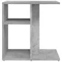 Concrete gray plywood side table 50x30x50 cm by vidaXL, Side tables - Ref: Foro24-803024, Price: 32,05 €, Discount: %