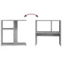 Concrete gray plywood side table 50x30x50 cm by vidaXL, Side tables - Ref: Foro24-803024, Price: 30,15 €, Discount: %