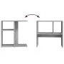 Concrete gray plywood side table 50x30x50 cm by vidaXL, Side tables - Ref: Foro24-803024, Price: 32,05 €, Discount: %