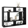 Schwarzes Wandregal aus Sperrholz, 75 x 16 x 55 cm von vidaXL, Regale und Regale - Ref: Foro24-803003, Preis: 36,08 €, Rabatt: %