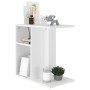 Weißer Beistelltisch aus Sperrholz, 50x30x50 cm von vidaXL, Seitentische - Ref: Foro24-803020, Preis: 27,36 €, Rabatt: %