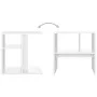 Mesa auxiliar de madera contrachapada blanco 50x30x50 cm de vidaXL, Mesas auxiliares - Ref: Foro24-803020, Precio: 28,17 €, D...