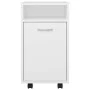 Auxiliary wardrobe on wheels white plywood 33x38x60 cm by vidaXL, Lockers and storage cabinets - Ref: Foro24-803047, Price: 5...