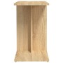 Oak-colored plywood side table 50x30x50 cm by vidaXL, Side tables - Ref: Foro24-803023, Price: 30,50 €, Discount: %