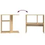 Beistelltisch aus Eichensperrholz 50x30x50 cm von vidaXL, Seitentische - Ref: Foro24-803023, Preis: 30,50 €, Rabatt: %