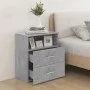 Bedside tables 2 units gray concrete 50x32x60 cm by vidaXL, Nightstands - Ref: Foro24-803281, Price: 102,75 €, Discount: %