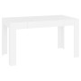 Esstisch aus weißem Sperrholz, 140 x 74,5 x 76 cm von vidaXL, Küchen- und Esstische - Ref: Foro24-804202, Preis: 89,76 €, Rab...