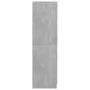Concrete gray plywood cabinet 82.5x51.5x180 cm by vidaXL, Wardrobes - Ref: Foro24-803438, Price: 157,78 €, Discount: %