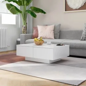Couchtisch aus weißem Sperrholz, 90 x 60 x 31 cm von vidaXL, Couchtisch - Ref: Foro24-804175, Preis: 78,26 €, Rabatt: %