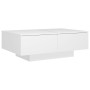 Mesa de centro madera contrachapada blanco 90x60x31 cm de vidaXL, Mesas de centro - Ref: Foro24-804175, Precio: 84,35 €, Desc...