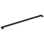 Tiradores para armarios 5 uds acero inoxidable negro 480 mm