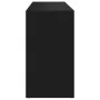 Banco zapatero de madera contrachapada negro 103x30x54,5 cm de vidaXL, Zapateros y organizadores de calzado - Ref: Foro24-803...