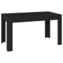 Esstisch aus schwarzem Sperrholz 140x74,5x76 cm von vidaXL, Küchen- und Esstische - Ref: Foro24-804203, Preis: 88,90 €, Rabat...