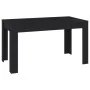 Mesa de comedor de madera contrachapada negro 140x74,5x76 cm by vidaXL, Kitchen and dining tables - Ref: Foro24-804203, Price...