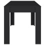 Esstisch aus schwarzem Sperrholz 140x74,5x76 cm von vidaXL, Küchen- und Esstische - Ref: Foro24-804203, Preis: 88,90 €, Rabat...