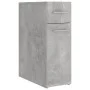Concrete gray plywood apothecary cabinet 20x45.5x60 cm by vidaXL, Lockers and storage cabinets - Ref: Foro24-804215, Price: 5...