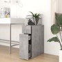 Apothekerschrank aus betongrauem Sperrholz, 20 x 45,5 x 60 cm von vidaXL, Schließfächer und Lagerschränke - Ref: Foro24-80421...
