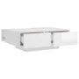 Engineered wood glossy white coffee table 90x60x31 cm by vidaXL, Coffee table - Ref: Foro24-804181, Price: 113,20 €, Discount: %