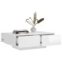 Engineered wood glossy white coffee table 90x60x31 cm by vidaXL, Coffee table - Ref: Foro24-804181, Price: 113,20 €, Discount: %
