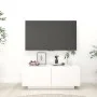 Fernsehmöbel aus weiß glänzendem Sperrholz 100x35x40 cm von vidaXL, TV-Möbel - Ref: Foro24-804442, Preis: 96,84 €, Rabatt: %