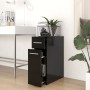 Armario de boticario madera contrachapada negro 20x45,5x60 cm de vidaXL, Taquillas y armarios de almacenamiento - Ref: Foro24...
