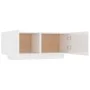 Mueble de TV madera contrachapada blanco brillo 100x35x40 cm de vidaXL, Muebles TV - Ref: Foro24-804442, Precio: 96,84 €, Des...