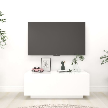 Mueble para TV madera contrachapada blanco 100x35x40 cm de vidaXL, Muebles TV - Ref: Foro24-804436, Precio: 64,58 €, Descuent...
