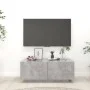 Mueble para TV contrachapada gris hormigón 100x35x40 cm de vidaXL, Muebles TV - Ref: Foro24-804440, Precio: 53,45 €, Descuent...